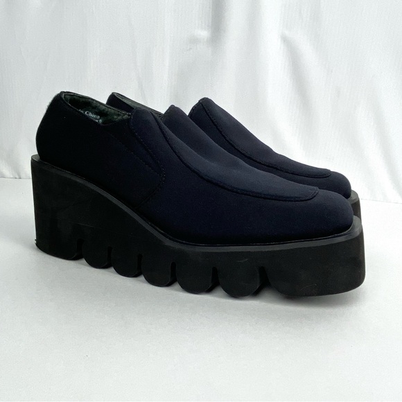 90s Euroclub Platform Foam Creeper Shoes Size 5.5